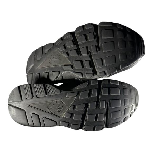 Nike Air Huarache Triple Black Sneaker Size 8 318429-003 Retro Running - Picture 8 of 8